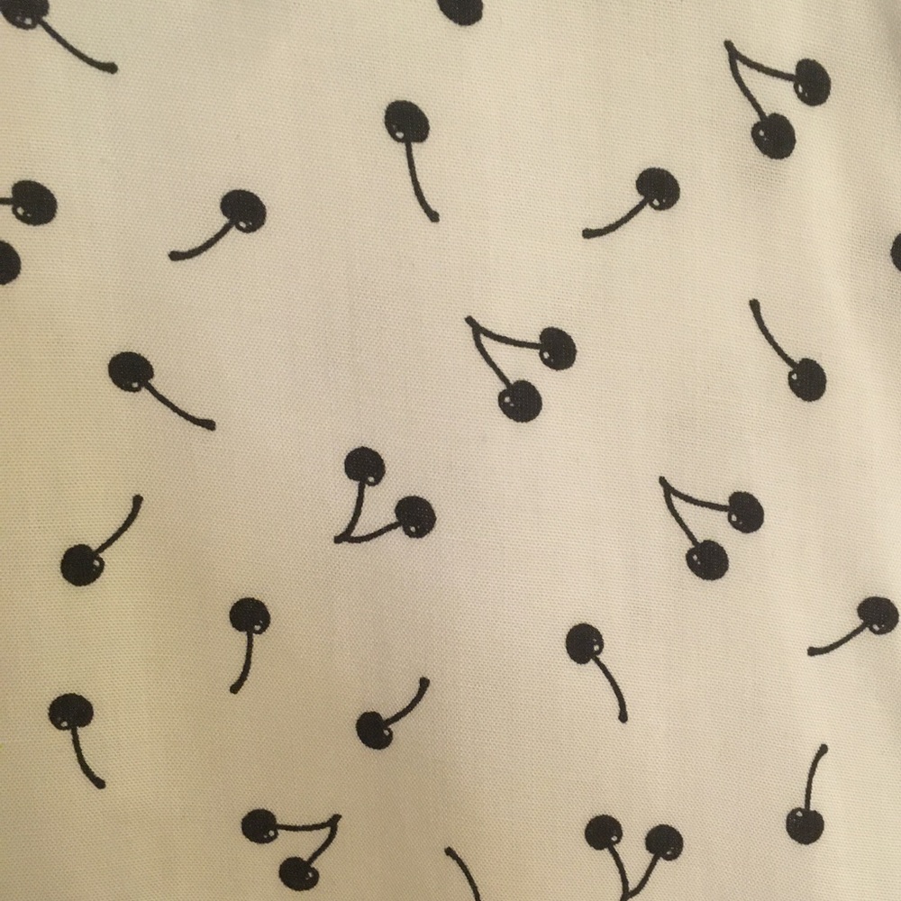 Cherry Button Up Blouse